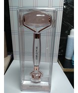 BEAUTYBIO Rose Quartz Crystal Roller De-Puffing Face+Eye+Body  NEW/ SEAL... - $26.86 CAD