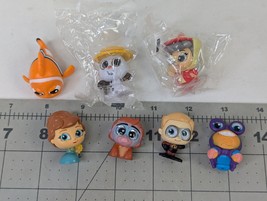 Disney Doorables Lot Nemo Olaf Fairy Anna Louie Dash Tamatoa - £11.75 GBP