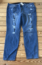 torrid NWT $85.50 women’s stretch bombshell skinny jeans size 26T blue i5 - £34.82 GBP
