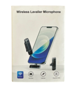 Wireless Lavalier Microphone for iPhone iPad Video Recording Podcast, Pr... - £14.85 GBP