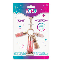 3C4G Pink and Gold Keychain Lip Gloss - £28.46 GBP
