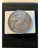 1986 1lb Silver Eagle Coin .999 fine silver  1 POUND - £404.17 GBP