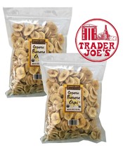  X2 Trader Joe&#39;s Organic Banana Chips 16 Oz.  joes - £13.77 GBP