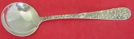 Rose By Stieff Sterling Silver Bouillon Soup Spoon 5 5/8&quot; - £38.76 GBP