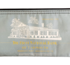 1970s First National Bank Yarmouth Bank Money Deposit Pouch Mass Vintage... - $56.39 CAD