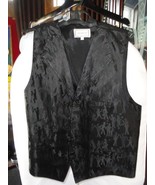 The Forum Black Vest with Cigar Buttons Size Large NWT - $341.92 CAD