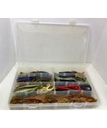 Soft Plastic Fishing Lures Large Assortment Worm, Fish, Creatures w/Bass... - $646.23 MXN
