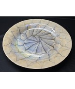 HUGE 16.75” Nautilus Art Glass Platter YALOS CASA Murano Plate Mint Mid ... - $109.54