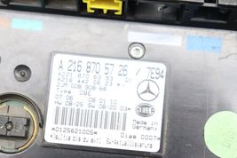 10-13 MERCEDES-BENZ W221 S550 OVERHEAD CONSOLE SUNROOF SWITCH GRAY E2917 image 11