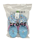 LISA FRANK UNICORN RAINBOW ARTIC BLUE CROCS NEW IN BAG W TAG SIZE: J6 = W 8.5 - $57.00