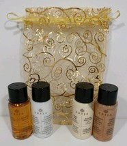 Prija Gold Travel Size Gift Set Shampoo Conditioner Bath Foam Wash Lotion  - £7.63 GBP