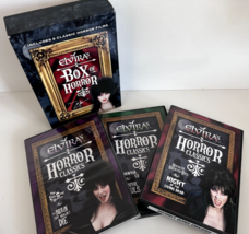 Elviras Box of Horror 3-DVD Disc set w/ 6 Classic Horror Movies (2004) - £22.91 GBP