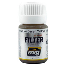 Ammo by MIG Filters 35mL - Brown Yellow - £12.78 GBP