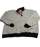 Orvis Sweater Mens XXL 1/4 Button Pullover Sweatshirt Sweater Outdoors C... - $20.25 CAD