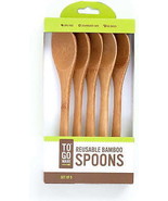 To Go Ware Reusable Bamboo Spoons | Camping Utensils | Eco Friendly (Pac... - £8.55 GBP