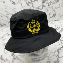 Kangol Royal Leisure Black Lahinch Bucket Hat NWT - £69.98 GBP