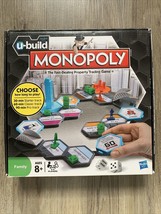 Monopoly U-Build Board Game Classic Complete 2010 Edition Hasbro - £19.36 GBP