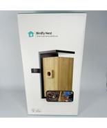 Birdfy Smart Bamboo Birdhouse with Dual Cameras for Wild Bird Nesting &amp; ... - $154.79