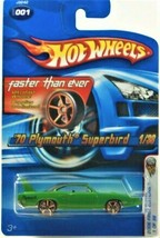 Hot Wheels 2006 Faster Than Ever &#39;70 Plymouth Superbird First Editions 1... - $10.00