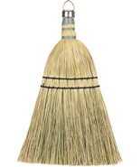 CORN WHISK Hand BROOM yellow straw Fibers Classic valet shop car HARPER ... - $425.46 MXN