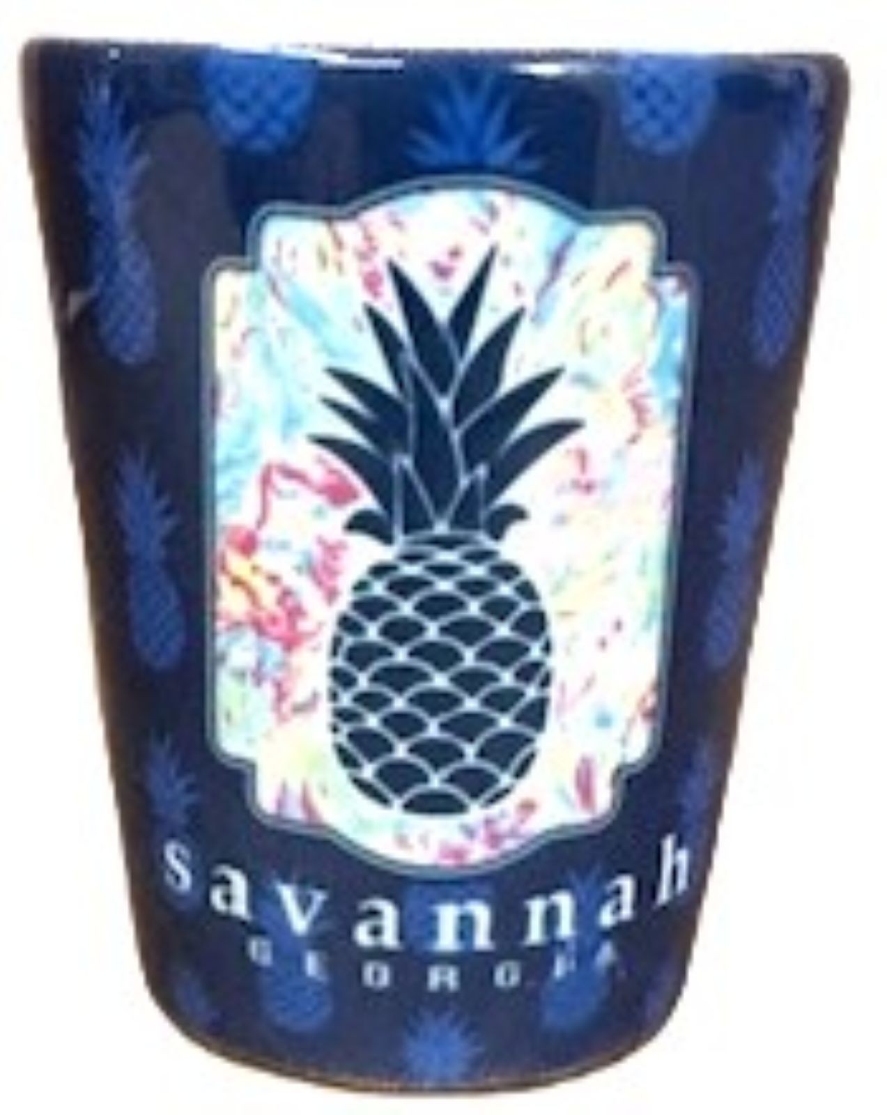 Savannah Blue Pineapple Shot glass - $10.95