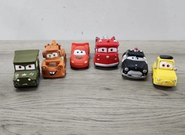 Disney Pixar Cars - Vinyl Bath Toys - 6 pc  including Lighting McQueen &amp; Mater - £23.19 GBP