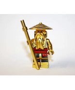 Master Wu 10Th Anniversary Golden Legacy Ninjago Minifigure Fast Shipping - $9.53 CAD