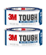 3M Duct Tape General Purpose Utility Blue Rubberized Duct Tape 2 Pack - £14.28 GBP