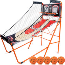 Deco Home Indoor Basketball Arcade Game, 1-4 Player, LED Scoreboard w/ 8... - $292.99