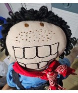 Vintage TMI Get Dirty 22&quot; Doll Custom Hand Made Folk Art Rag Doll Cottag... - €50,03 EUR