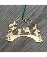 Nativity-Brass-Ornament - $20.27