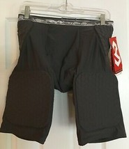 McDavid Hex Thudd Shorts #737 Protective Basketball Men&#39;s L Charcoal Grey NWT - £23.11 GBP