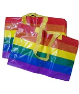 Ikea Storstomma Frakta Large 71L Pride Rainbow Shopping Bag 10483210 Lot... - $14.46