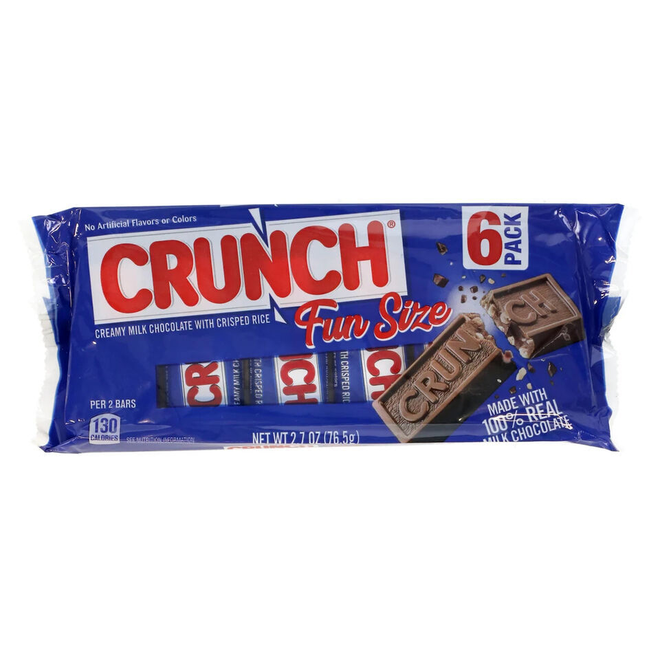 3 PACKS Of   Nestle Crunch Fun-Size Candy Bars, 6-ct. Packs - $10.99
