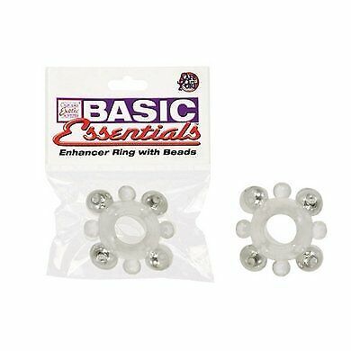 Basic Essentials Enhancer Ring With Beads Clear - $10.39