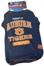 NCAA Auburn University Tigers TShirt Tee Pet Dog Alabama Large Comfort Sporty - £9.25 GBP