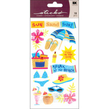 Sticko Stickers-Sun, Surf &amp; Sand - $14.09