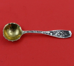 Pomona by Towle Sterling Silver Salt Spoon Master Gold Washed 3 1/2&quot; Heirloom - £53.66 GBP