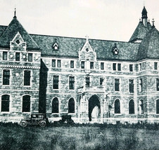C1915 The Bishops Palace Sherbrooke Quebec Photogravure Canada Early Car... - $375.77 MXN