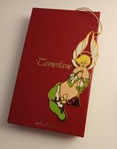 1983 Vintage Tamerlane Christmas Ornament Angel Blowing a Horn 24 kt Gol... - $277.53 MXN
