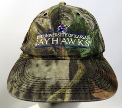 Signatures University of Kansas Jayhawks Hat Cap Adjustable Strap Camo - £9.11 GBP