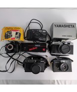 Lot of 6 Vintage Film Cameras Bentley Yamasheta Sears Empire Baby Minolt... - $68.23 CAD