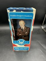 2005 Toy Presidents Dwight D. Eisenhower Talking Action Figure 34 Sayings In Box - £38.76 GBP