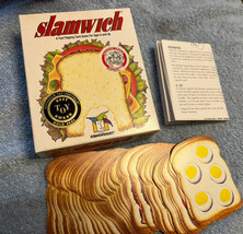 SLAMWICH A Fast-Flipping Card Game Gamewright 2000 GUC Free Shipping 2-6... - £6.25 GBP
