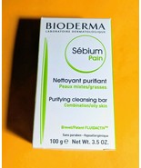 BIODERMA SEBIUM Pain † Purifying Cleanser Bar Mixed Skin Acne Prone 3.5oz - $14.99