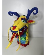 Manhattan Toy Chinese Dragon King Puppet Yellow Vibrant 18” Vintage 2000... - $467.16 MXN