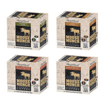 Moose Munch Northwest/ChocCaramel/ChocPeanutButter/MapleWalnut 4/18 ct boxes  - £31.31 GBP