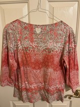 Chico’s Multicolored Size 3 Top - $7.00