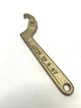 Ampco Wp-5-St  Non Sparking Brass Adjustable Hook Spanner Wrench WP5ST - £43.41 GBP