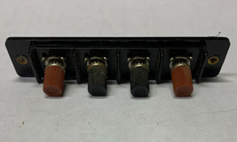Pioneer SX Speaker Terminals Gang of 4 Clean Good Knobs No Damage - $19.79